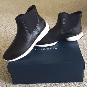 Cole Haan Chelsea waterproof Bootie Slip ons